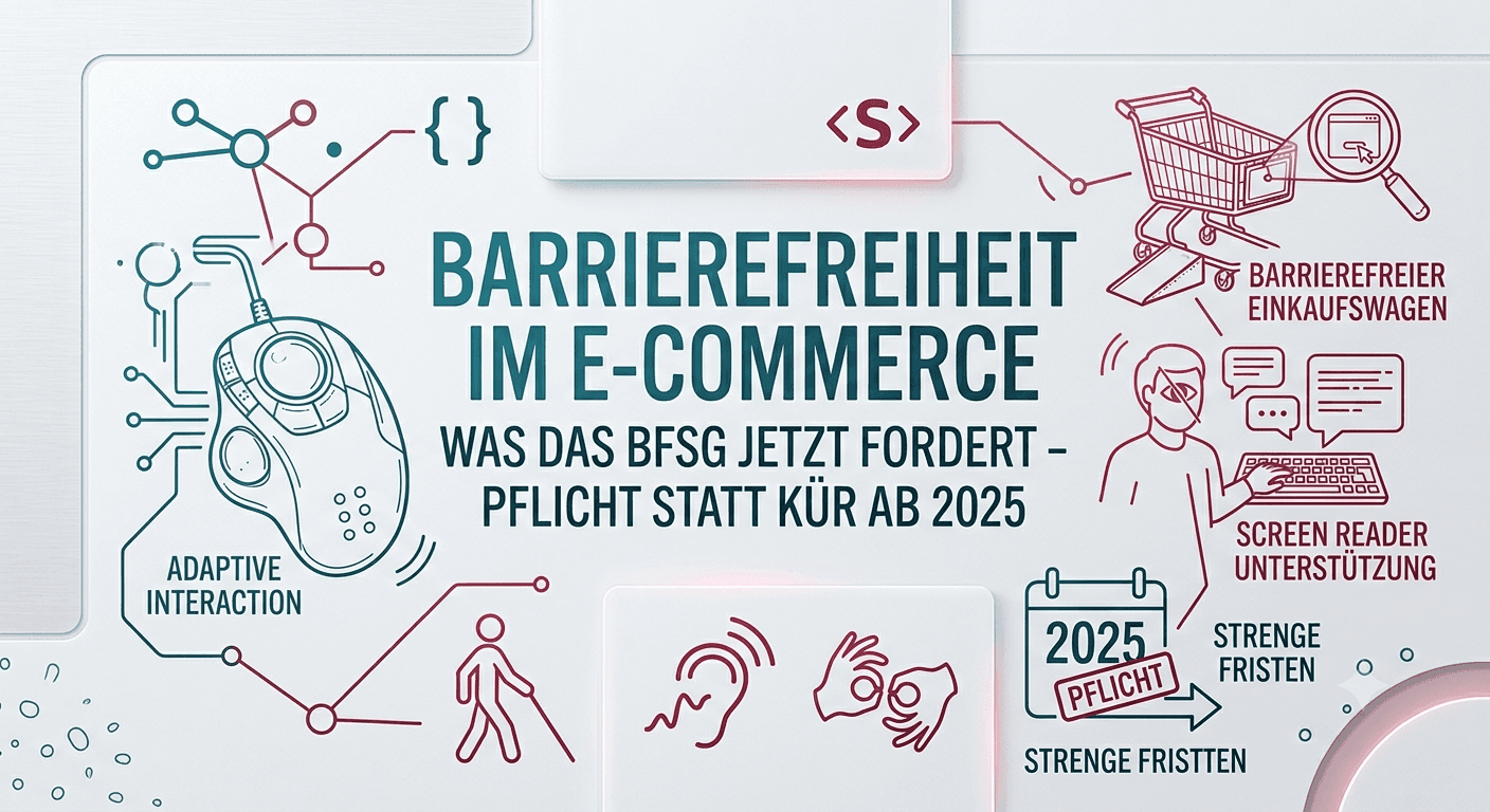Barrierefreiheit im E-Commerce – was das BFSG jetzt fordert Barrierefreiheit im E-Commerce – was das BFSG jetzt fordert