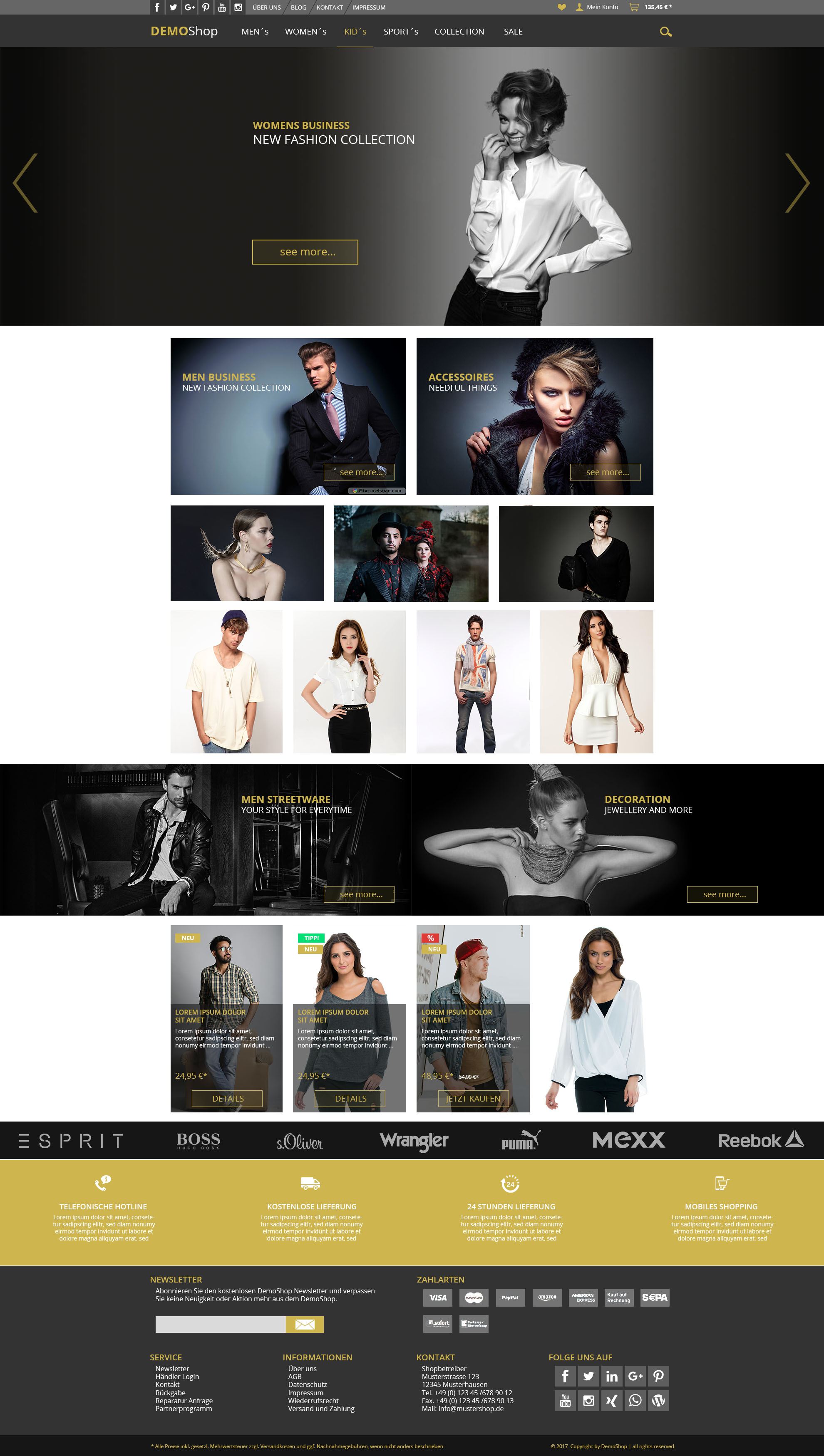 Dark Gold Fashion